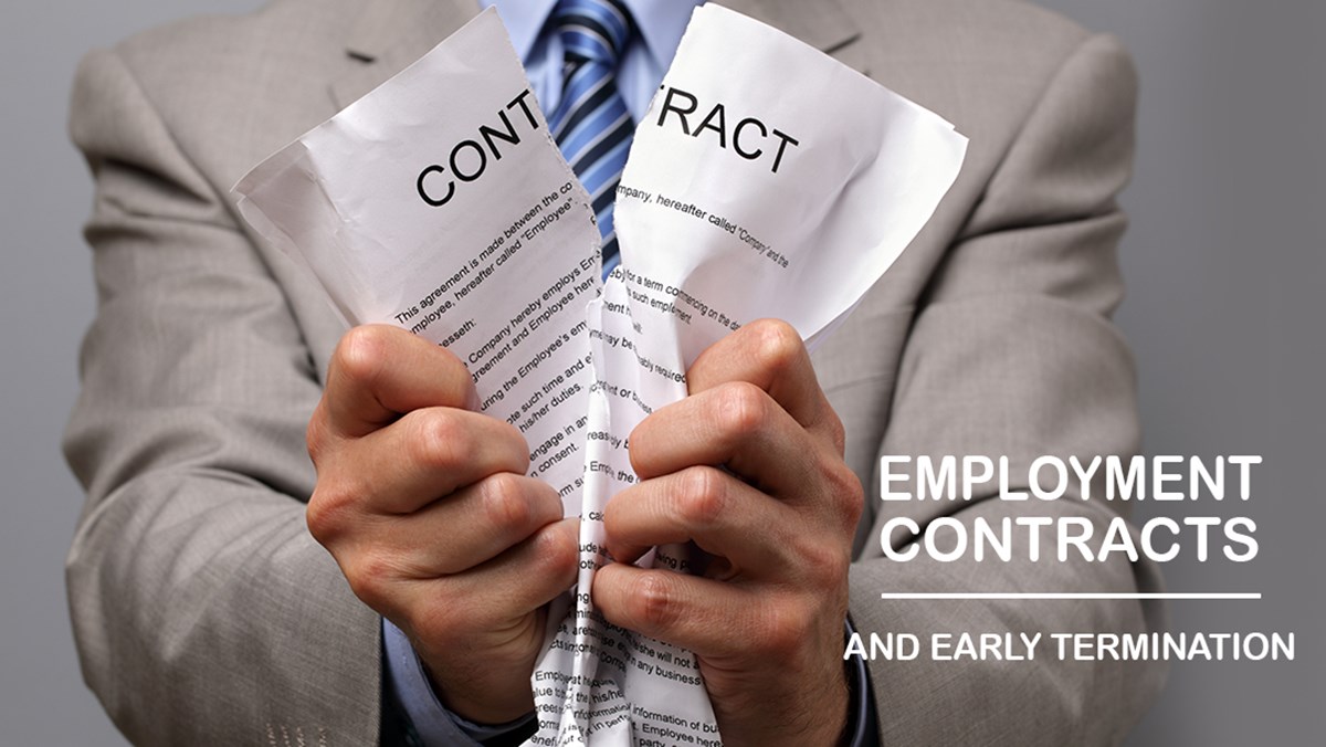 can-i-terminate-an-employment-contract-early-hall-payne-lawyers