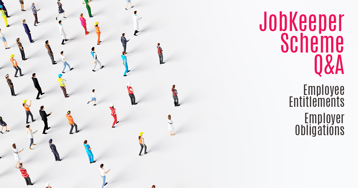 JobKeeper Scheme Employee Entitlements Hall Payne Lawyers