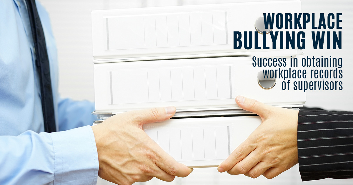 bullying workplace
