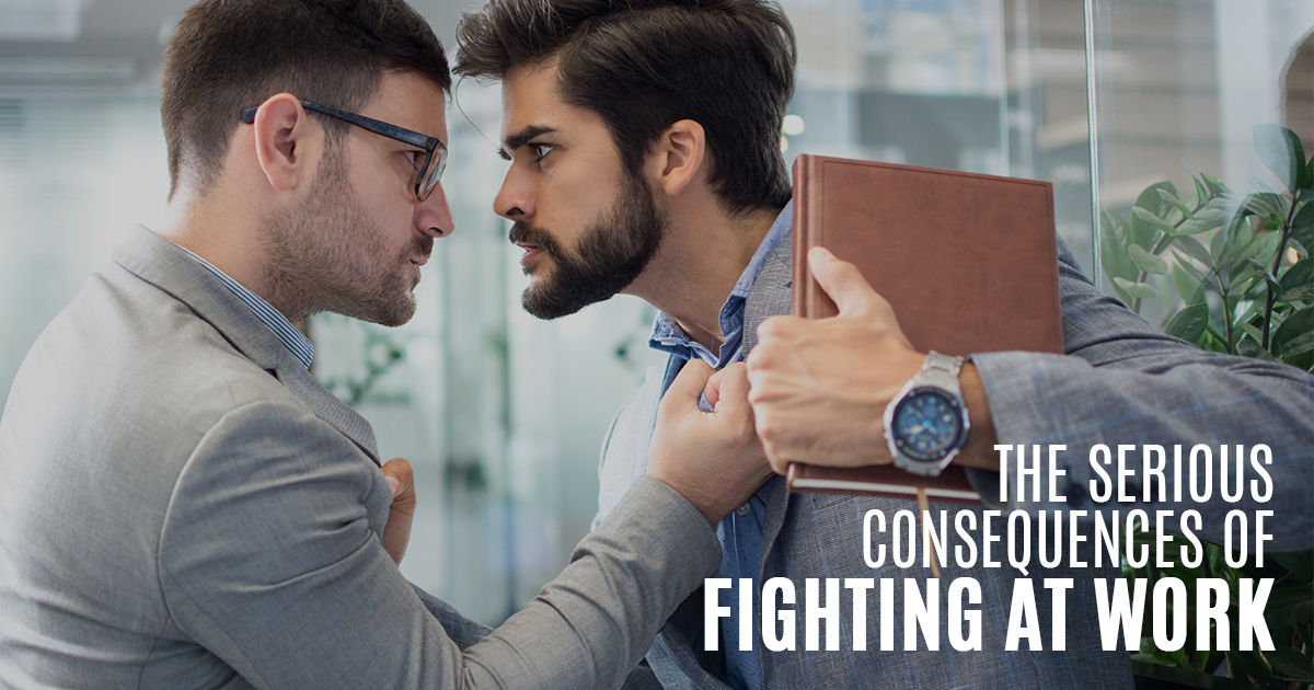 The Consequences of Fighting at Work Hall Payne Lawyers