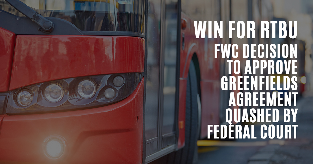 Greenfields Agreement Only for Genuine New Enterprise Hall Payne Lawyers