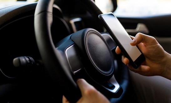 Mobile phone use while driving