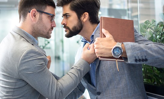 Fighting at work can lead to disciplinary action, including termination