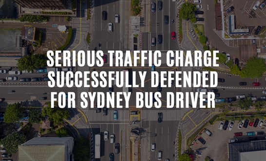 Strong defence strategy critical to dropping serious traffic offence charges