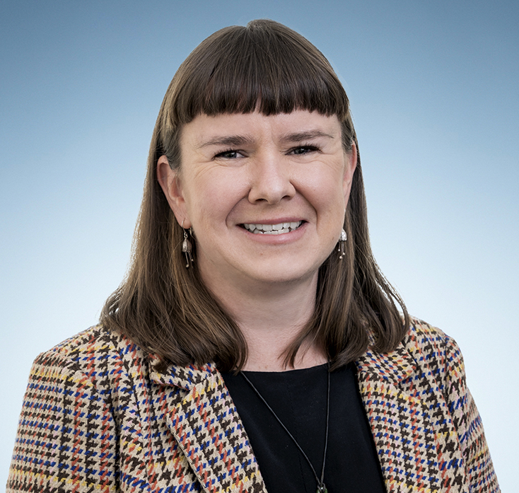 Meghan Thomas-Richards, employment and industrial team member at Hall Payne Lawyers Hobart